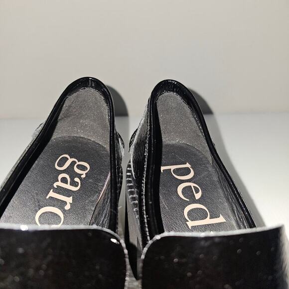 NEW Pedro Garcia Zavanna Loafer Platform Heel Slip On Black Patent Leather EU 40 - Picture 6 of 14